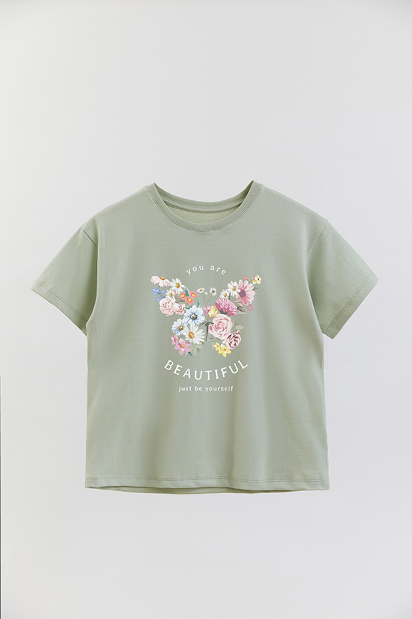 REMERA GIRL OVER YOU ARE BEAUTIFUL