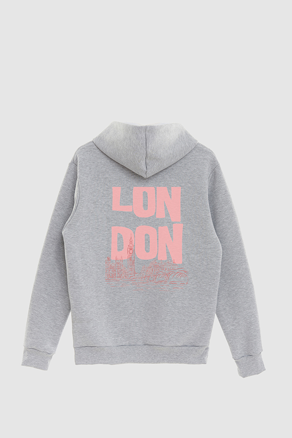 BUZO HOODIE ESTAMPADO WORLD LONDON