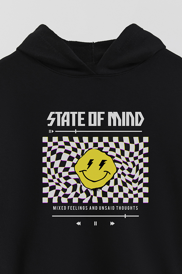 HOODIE RUSTICO GIRL URBAN STATE OF MIND