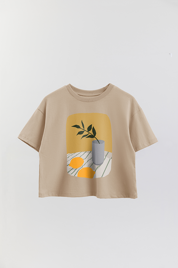 REMERA CROP ESTAMPADA ART 24