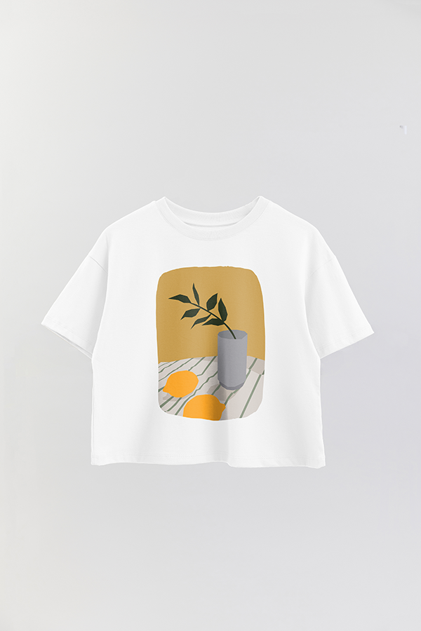 REMERA CROP ESTAMPADA ART 24