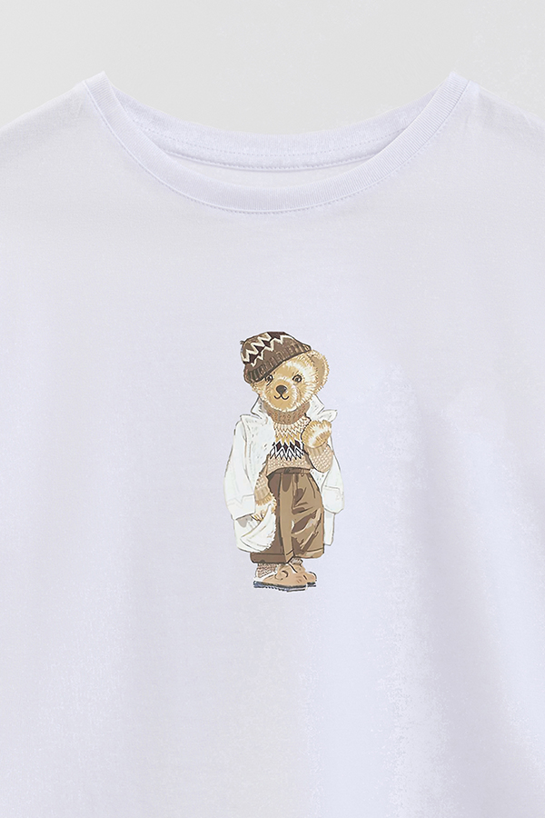 REMERA GB OVERSIZE BEAR WINTER