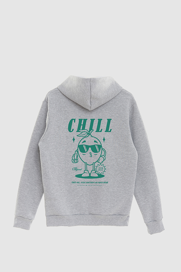HOODIE ESTAMPADO CARTOON ILLUSTRATION CHILL