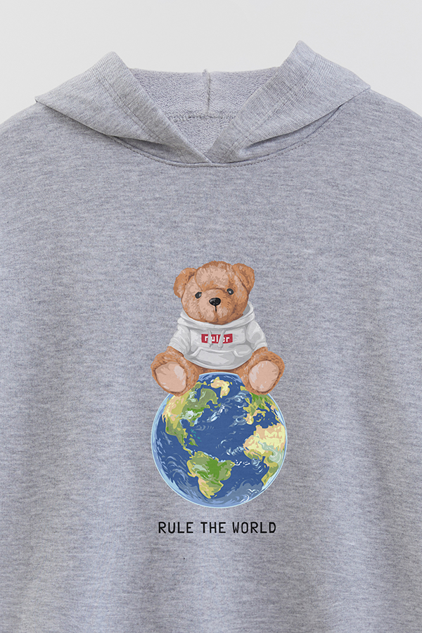 HOODIE RUSTICO KIDS TEDDY THE WORLD