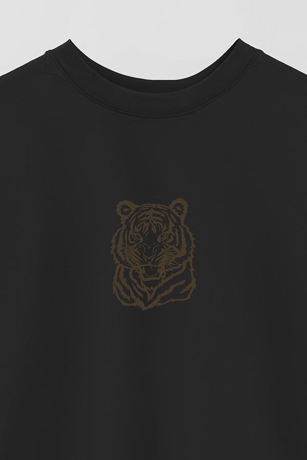 REMERA OVER ESTAMPADA TGR ANGRY TIGER