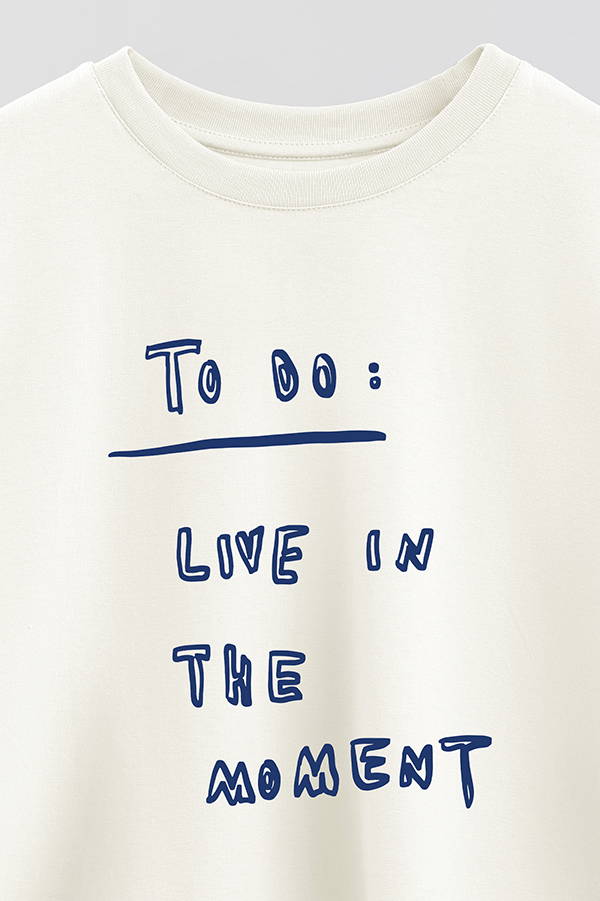 REMERA CROP ESTAMPADA BEACH TO DO