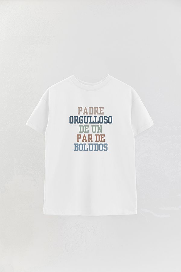 REMERA OVER ESTAMPADA DDP PADRE