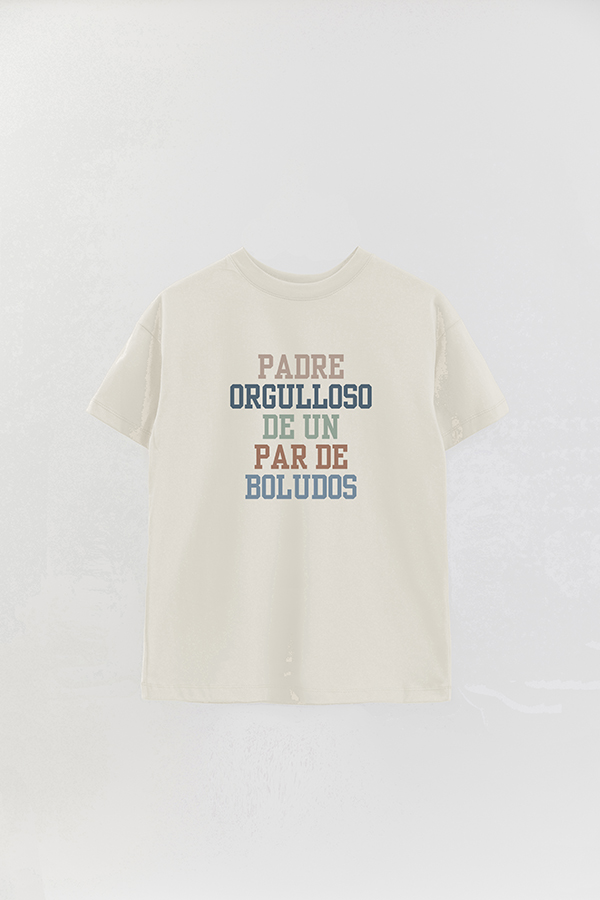 REMERA OVER ESTAMPADA DDP PADRE