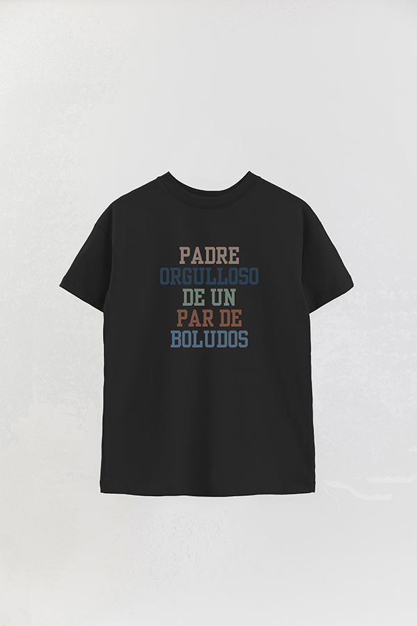 REMERA OVER ESTAMPADA DDP PADRE