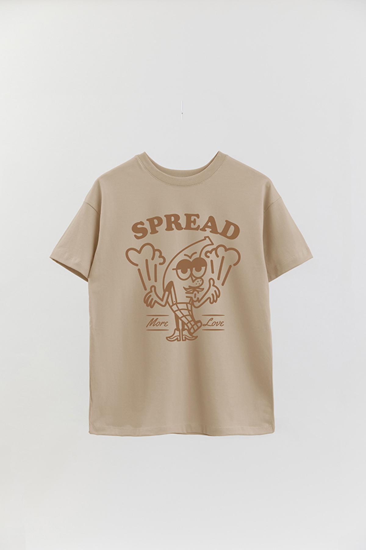 REMERA OVER ESTAMPADA GR SPREAD