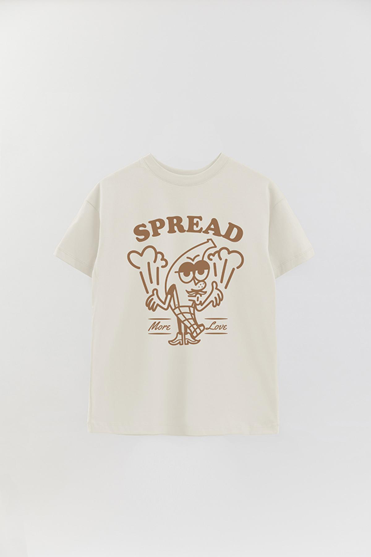 REMERA OVER ESTAMPADA GR SPREAD