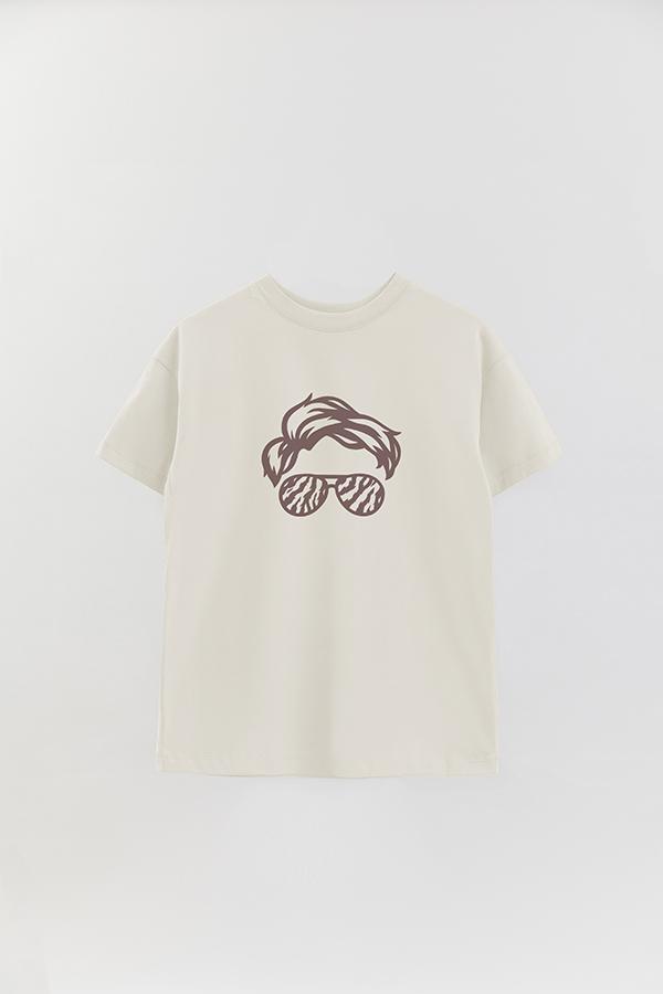 REMERA OVER ESTAMPADA TGR SUNGLASS ANIMAL PRINT