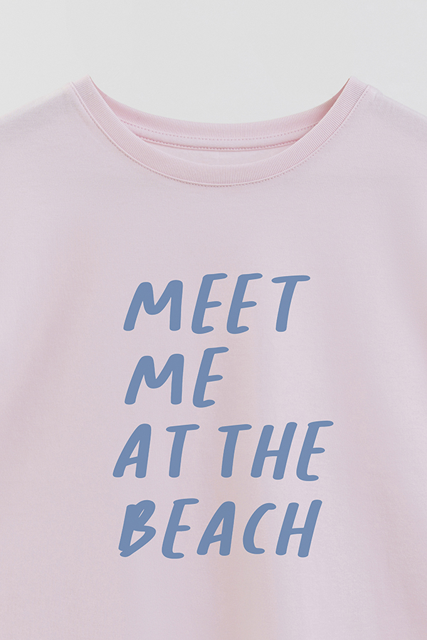 REMERA BOY OVER BEACH MEET ME AT THE BEACH