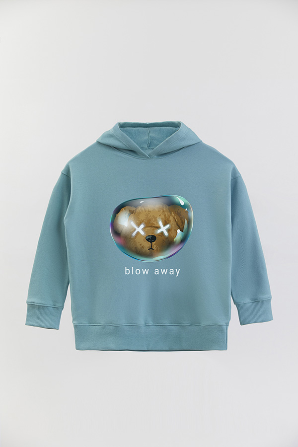 HOODIE RUSTICO KIDS TEDDY BLOW AWAY