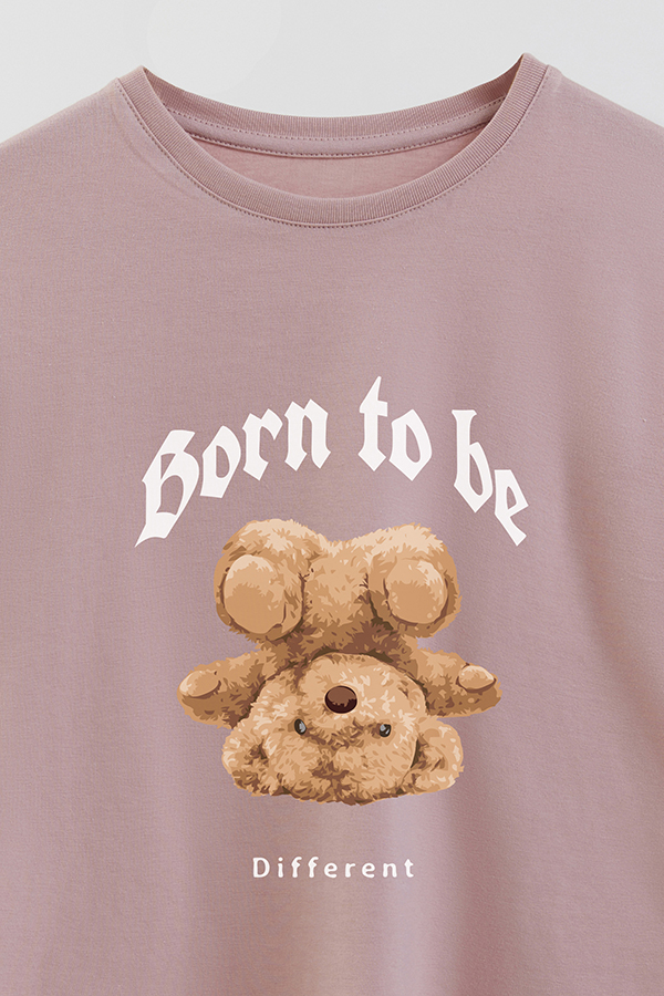 REMERA GB OVERSIZE BORN TO BE DIFFERENT