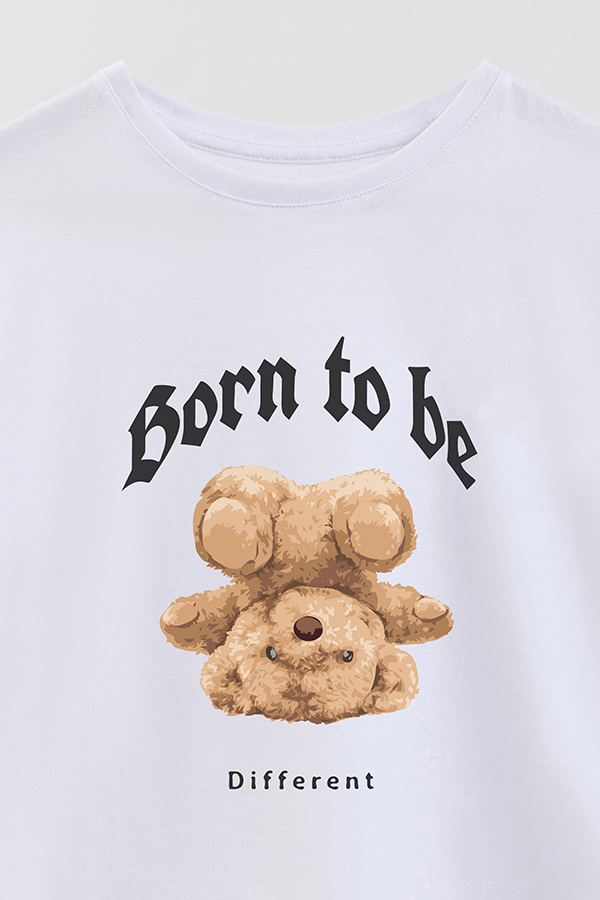REMERA GB OVERSIZE BORN TO BE DIFFERENT