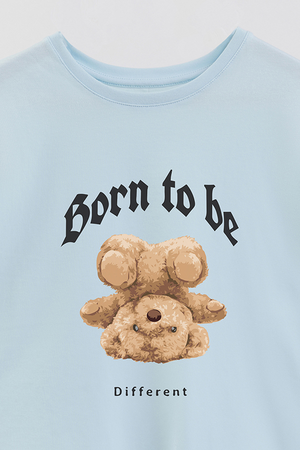 REMERA GB OVERSIZE BORN TO BE DIFFERENT