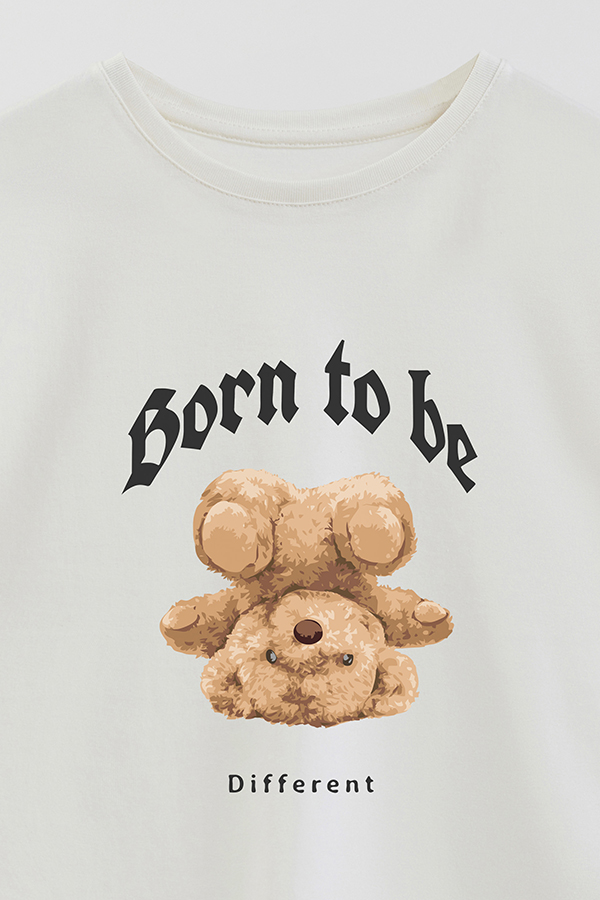 REMERA GB OVERSIZE BORN TO BE DIFFERENT