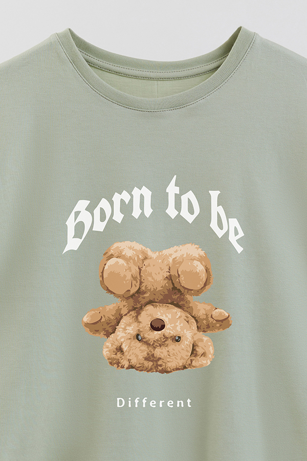 REMERA GB OVERSIZE BORN TO BE DIFFERENT