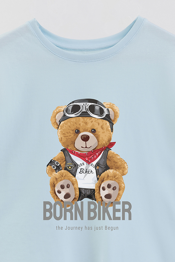 REMERA GB OVERSIZE BORN BIKER