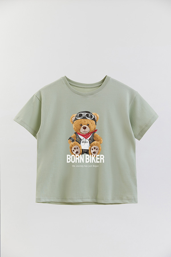 REMERA GB OVERSIZE BORN BIKER