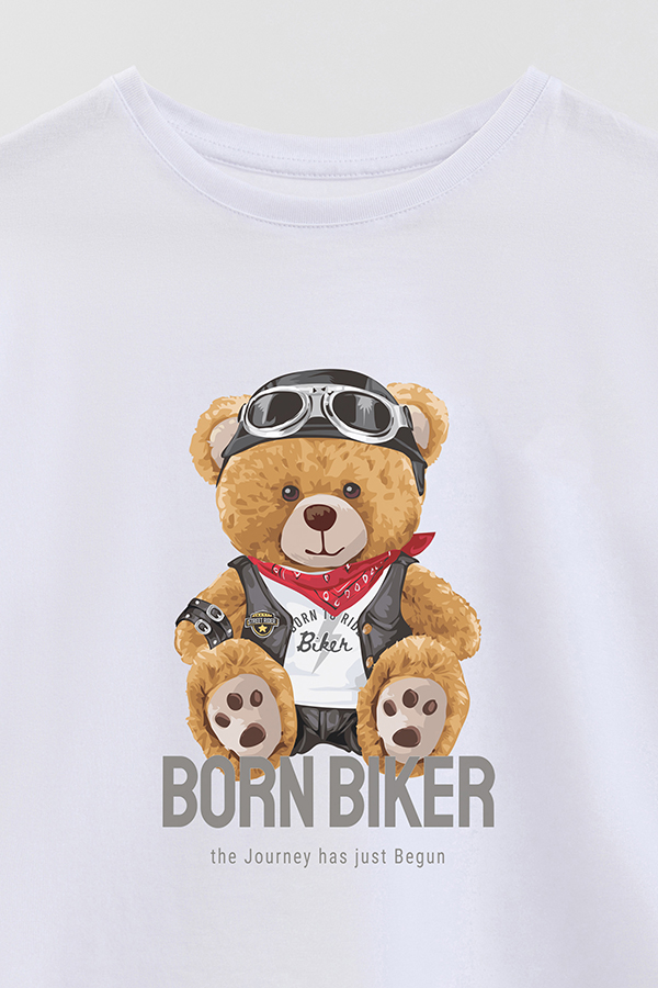 REMERA GB OVERSIZE BORN BIKER