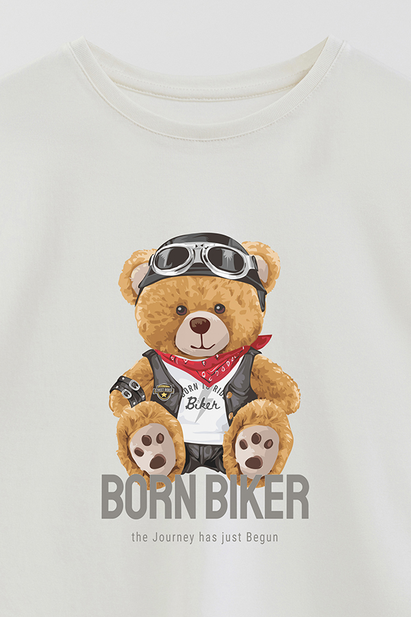 REMERA GB OVERSIZE BORN BIKER