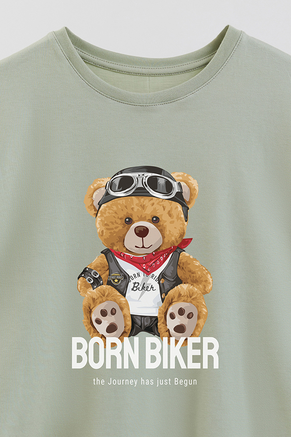 REMERA GB OVERSIZE BORN BIKER
