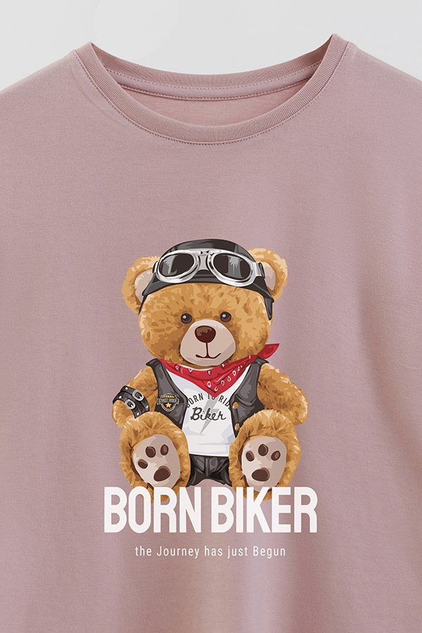 REMERA GB OVERSIZE BORN BIKER