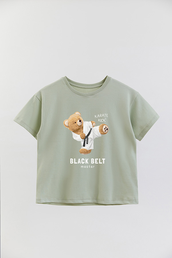 REMERA GB OVERSIZE BLACK BELT
