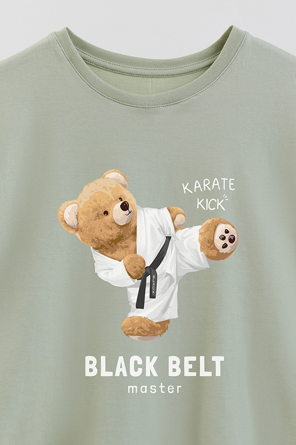 REMERA GB OVERSIZE BLACK BELT