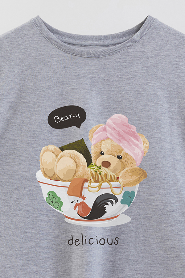 REMERA GB OVERSIZE BEARY DELICIOUS