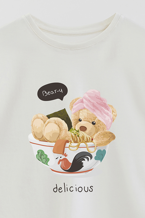 REMERA GB OVERSIZE BEARY DELICIOUS