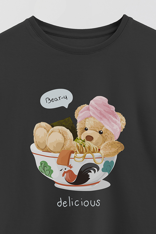 REMERA GB OVERSIZE BEARY DELICIOUS
