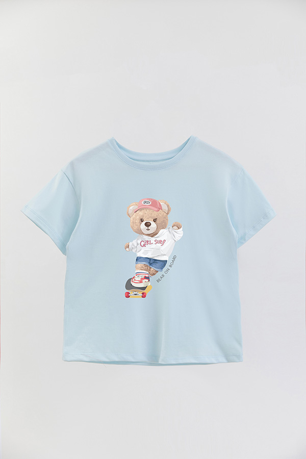 REMERA GB OVERSIZE BEAR ON BOARD