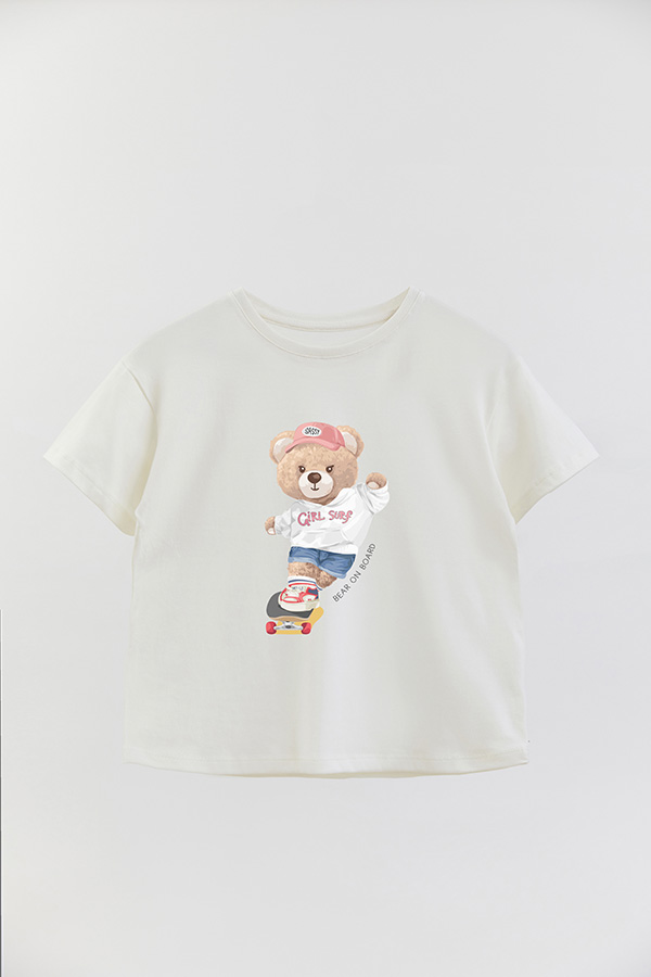 REMERA GB OVERSIZE BEAR ON BOARD