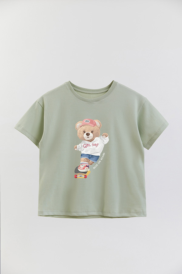 REMERA GB OVERSIZE BEAR ON BOARD