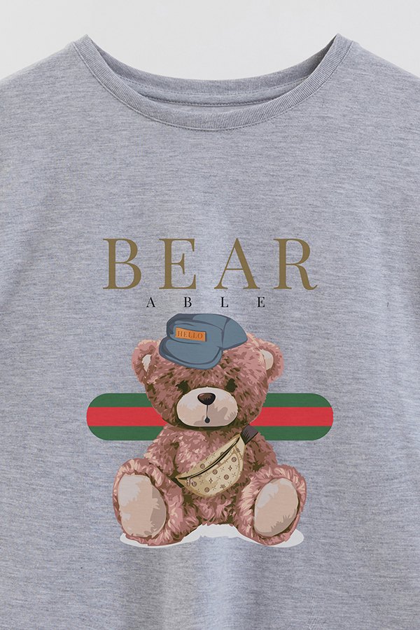 REMERA GB OVERSIZE BEAR ABLE