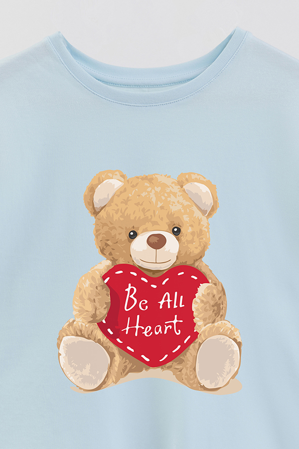 REMERA GB OVERSIZE BE ALL HEART