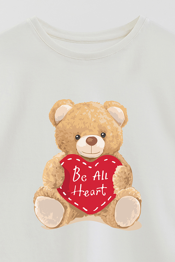 REMERA GB OVERSIZE BE ALL HEART