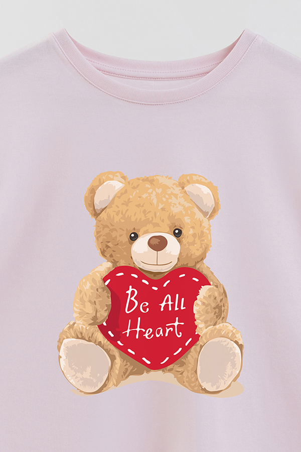 REMERA GB OVERSIZE BE ALL HEART