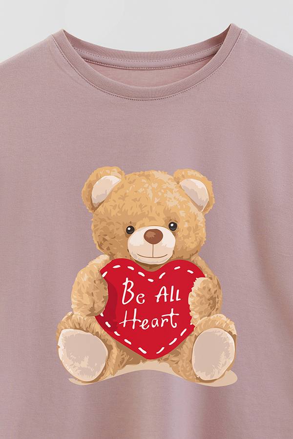 REMERA GB OVERSIZE BE ALL HEART