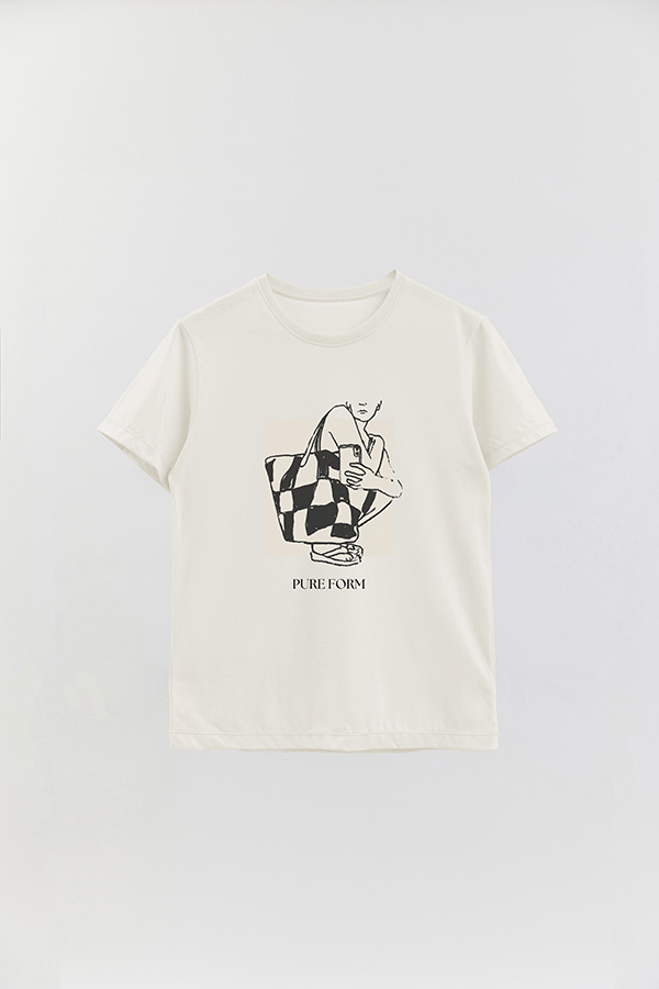 REMERA BASICA ESTAMPADA PURE FORM
