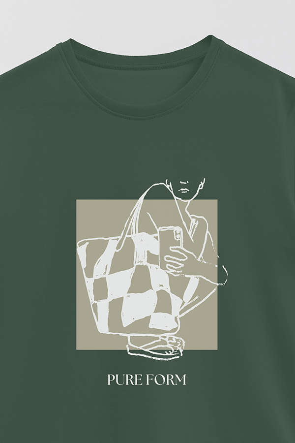 REMERA BASICA ESTAMPADA PURE FORM