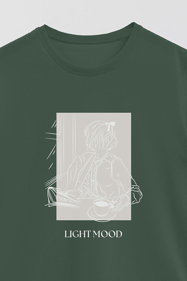 REMERA BASICA ESTAMPADA LIGHT MOOD