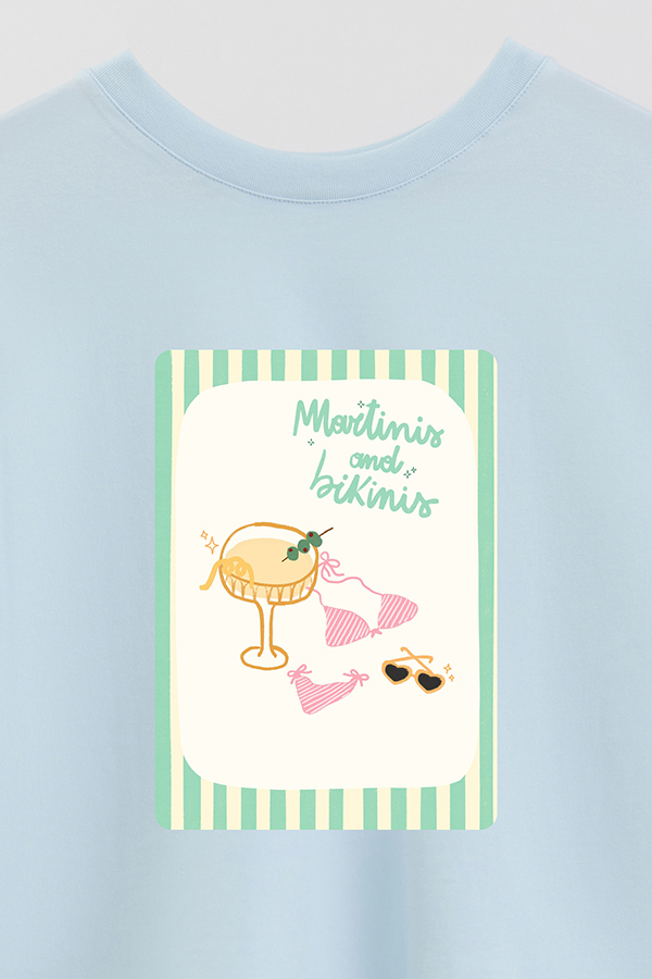 REMERA CROP ESTAMPADA PASTEL 69