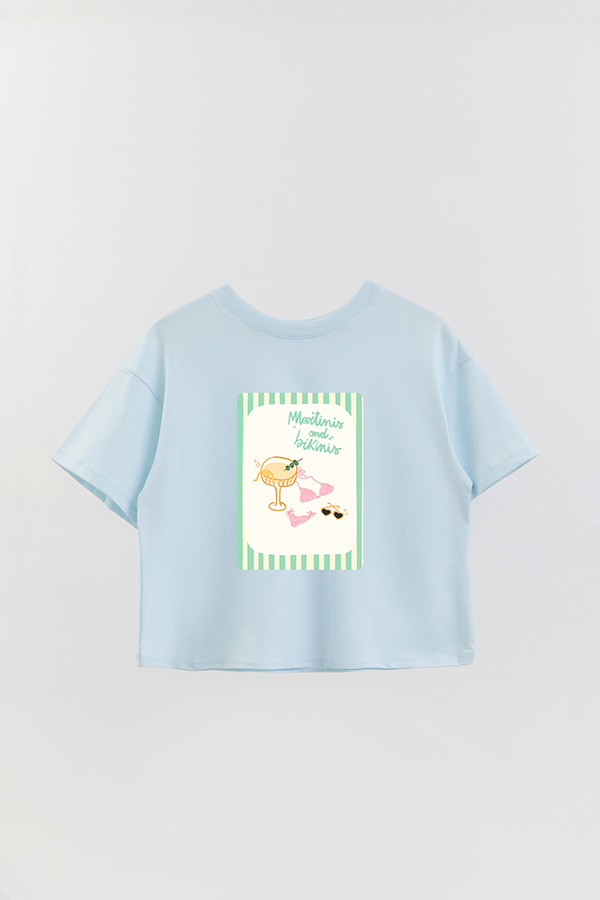 REMERA CROP ESTAMPADA PASTEL 69
