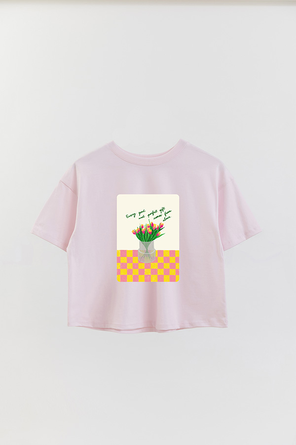 REMERA CROP ESTAMPADA PASTEL 49