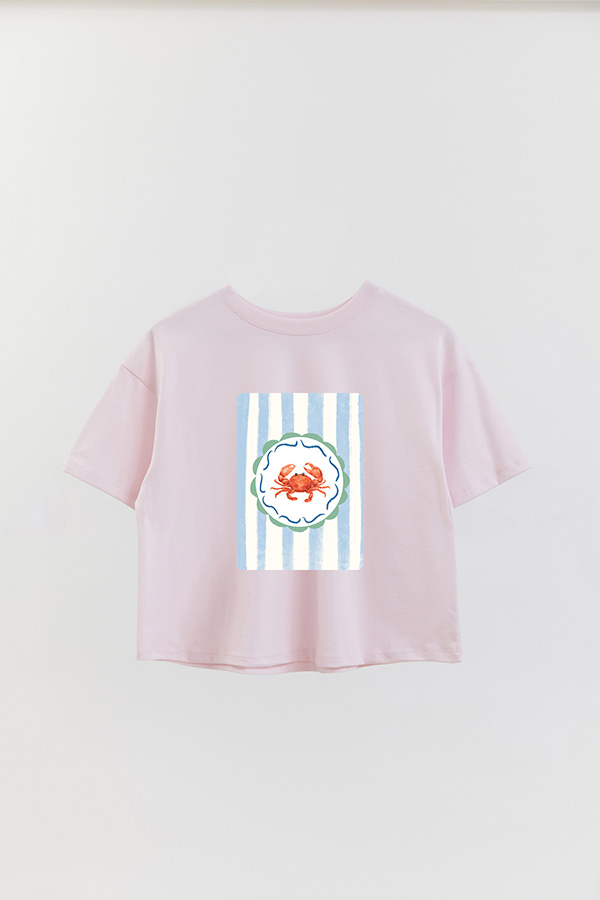 REMERA CROP ESTAMPADA PASTEL 33
