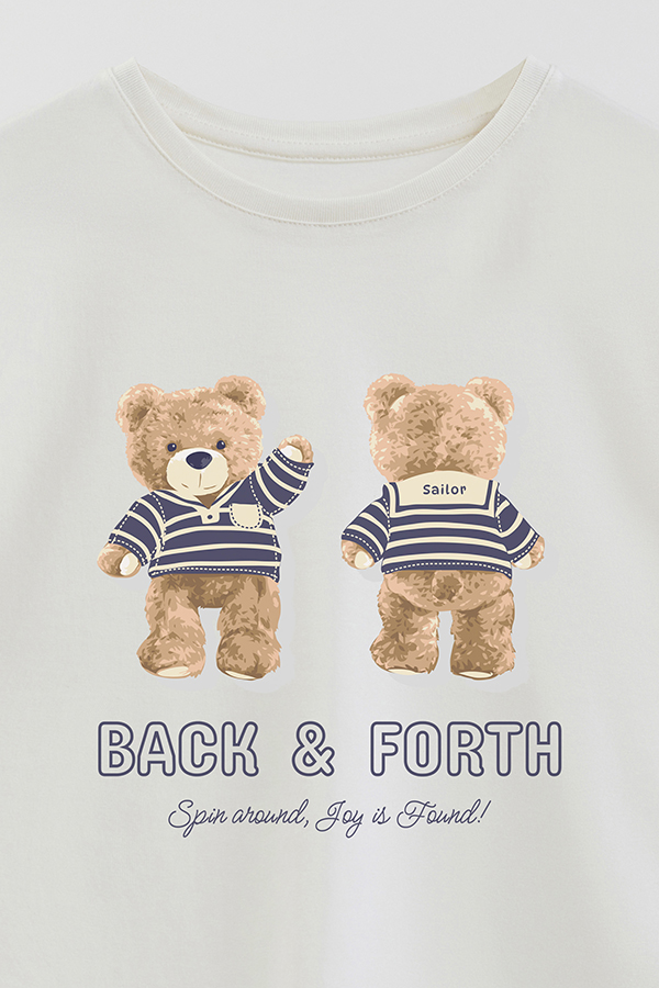REMERA GB OVERSIZE BACK AND FORTH